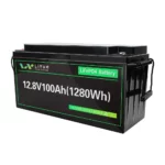 12.8V 100Ah 1280Wh lithium ion battery