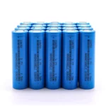 A set of 3.7V 1.5Ah 18650 cylindrical battery cells