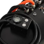 Forklift battery digital display and controller detail