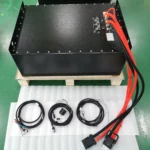 80V forklift battery and matching wiring harness