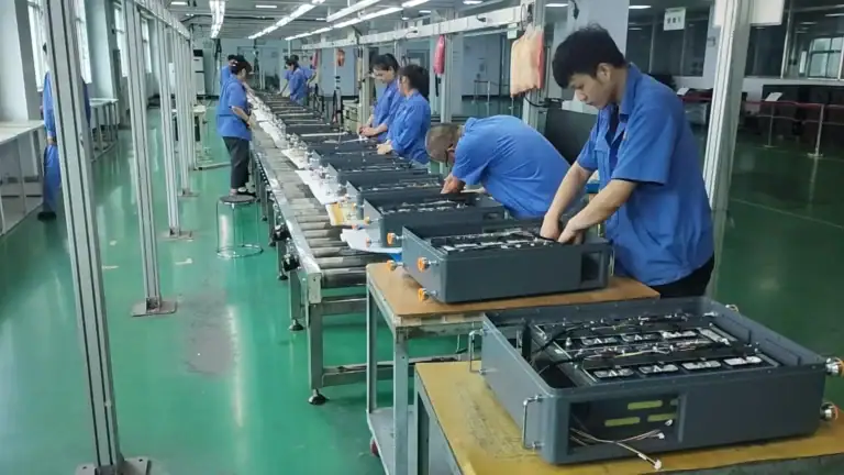 Lithium battery production line